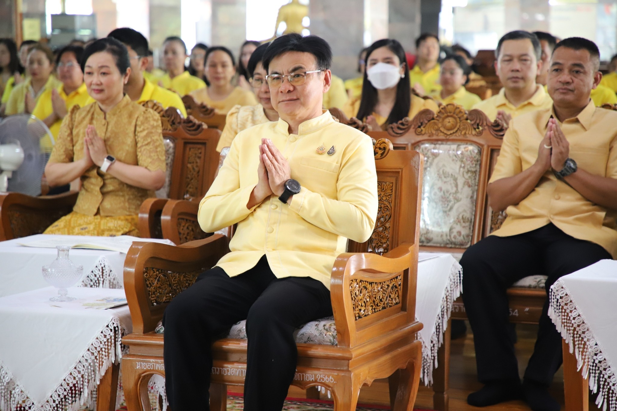 จ.ตาก จัดพิธีเจริญพระพุทธมนต์เฉลิมพระเกียรติถวายพระพรชัยมงคลแด่ พระบาทสมเด็จพระเจ้าอยู่หัวและพระบรมวงศานุวงศ์ ครั้งที่ 4/2568