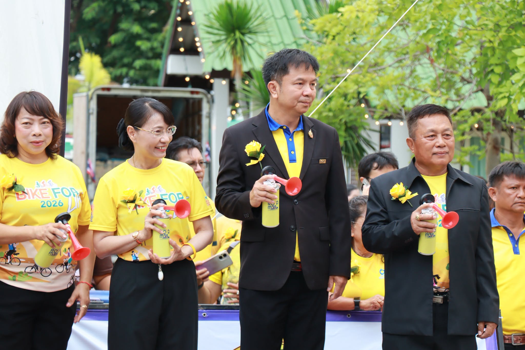 รองผู้ว่าฯ ตาก ร่วมพิธีเปิดการแข่งขันจักรยานประเภทถนน (โรดเรซ) ชิงแชมป์ประเทศไทยฯ สนามที่ 5 (สนามสุดท้าย)