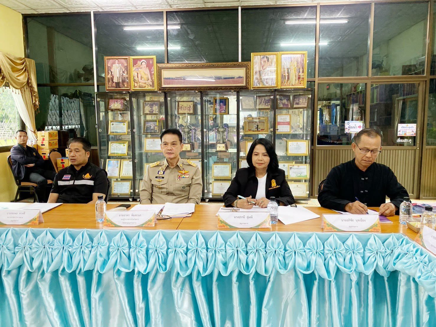 รองผู้ว่าฯ ตาก นำคณะอนุกรรมการลงพื้นที่สืบเสาะข้อมูลครูผู้ได้รับการเสนอชื่อเข้ารับพระราชทานรางวัลสมเด็จเจ้าฟ้ามหาจักรี ณ อำเภอพบพระ