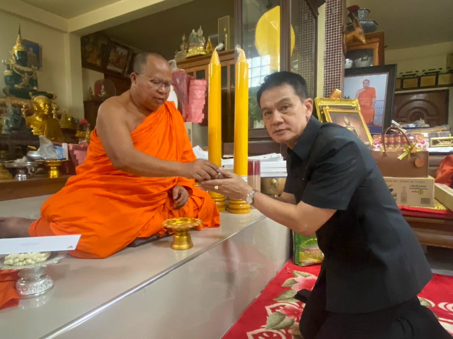 รองผู้ว่าฯ ตาก เข้ากราบนมัสการพระเถระจังหวัดพิษณุโลก&ndash;สุโขทัย เตรียมความพร้อมพิธีสืบชะตาฯ ในงานสมโภชเมืองตาก